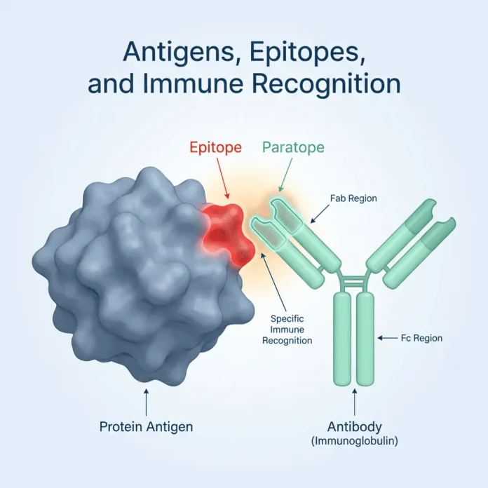 antigens, epitopes and immune recognition