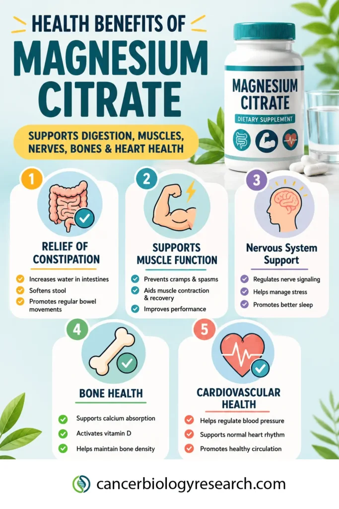 Top Health Benefits of Magnesium Citrate You Should Know