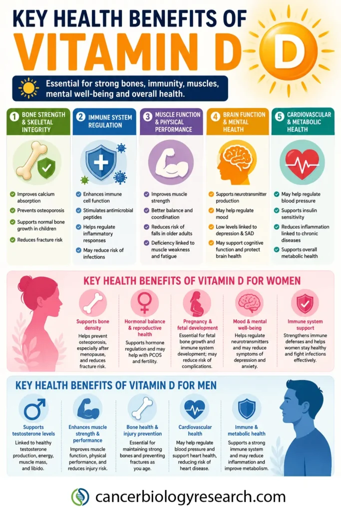 Key Health Benefits of Vitamin D for Overall Health