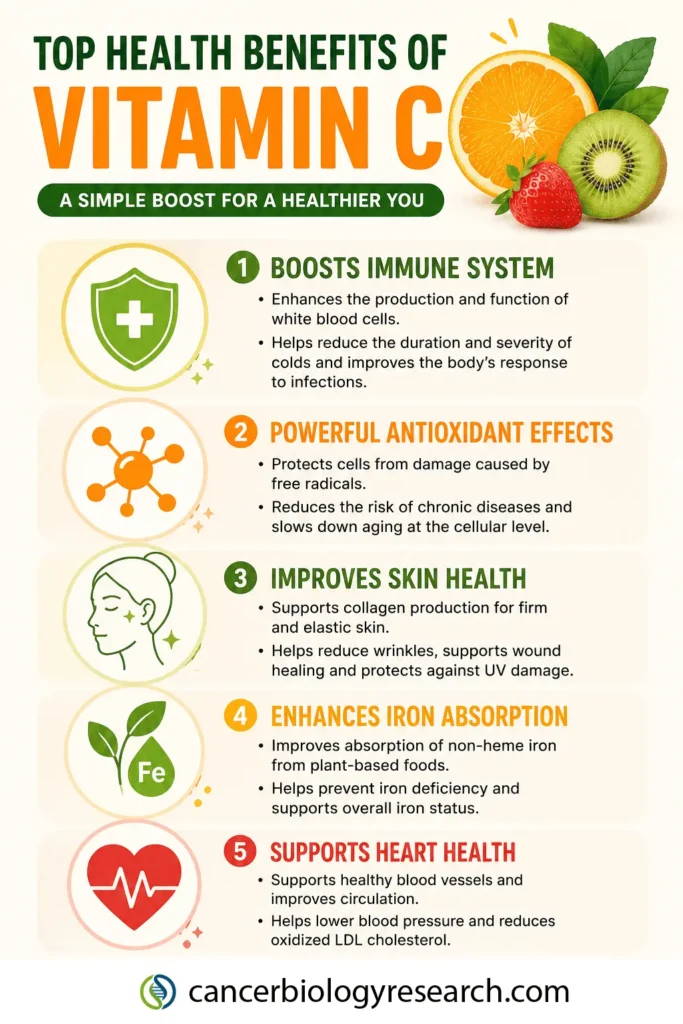 Vitamin C Benefits Top 5 Health Benefits You Need to Know