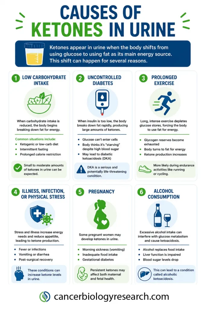 Causes of Ketones in Urine