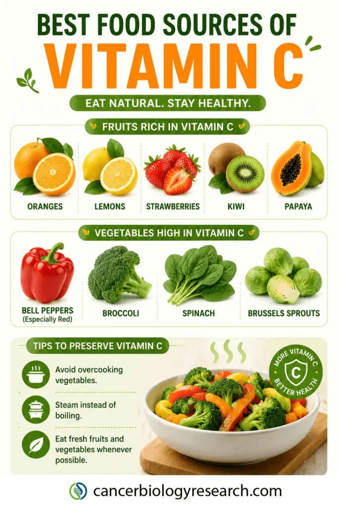 Best Food Sources of Vitamin C